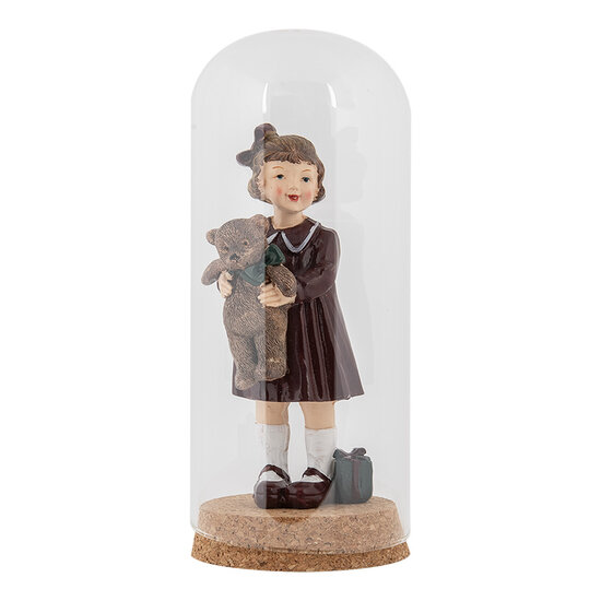 Clayre &amp; Eef   | Stolp Transparant &oslash; 8x20 cm | 6GL5193