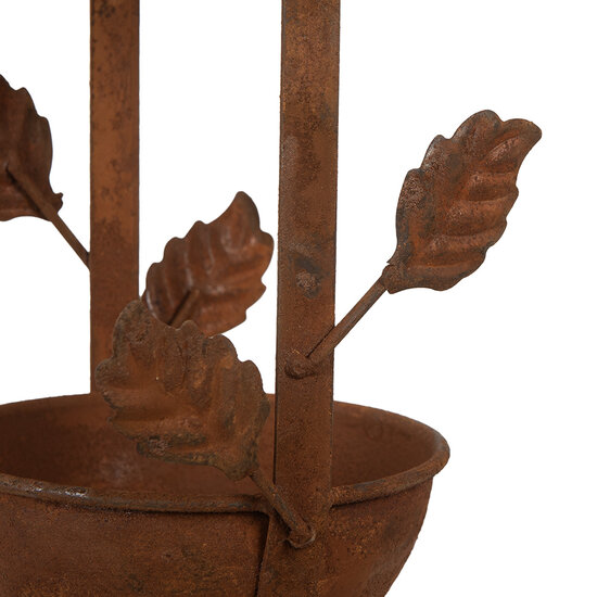 Clayre &amp; Eef   | Vogelvoederbak hangend Bruin 15x14x42 cm | 6Y5795
