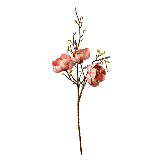 Clayre &amp; Eef   | Decoratie tak met bloemen Roze Bruin 20x20x106 cm | 5PL0169P