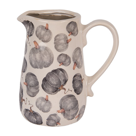 Clayre &amp; Eef   | Decoratieve Schenkkan Beige Grijs 16x12x18 cm | 6CECSP0002M