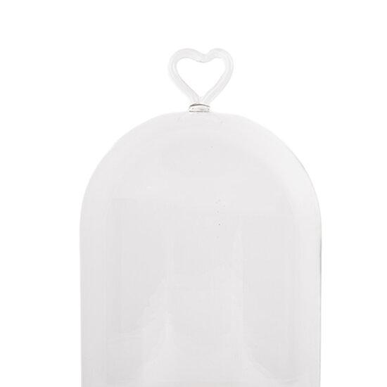 Clayre &amp; Eef   | Stolp Transparant &oslash; 17x27 cm | 6GL5361