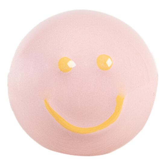 Clayre &amp; Eef   | Deurknop Roze Geel &oslash; 4x4 cm / S3 cm | 66271