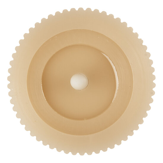 Clayre &amp; Eef   | Kaars met LED Beige &oslash; 8x13 cm / 2xAA | 6CA0003BE