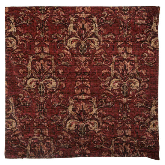 Clayre &amp; Eef   | Kussenhoes Rood Geel 45x45 cm | KT021.427