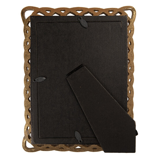 Clayre &amp; Eef   | Fotolijst Goudkleurig 18x3x23 cm / 13x18 cm | 2F1350M