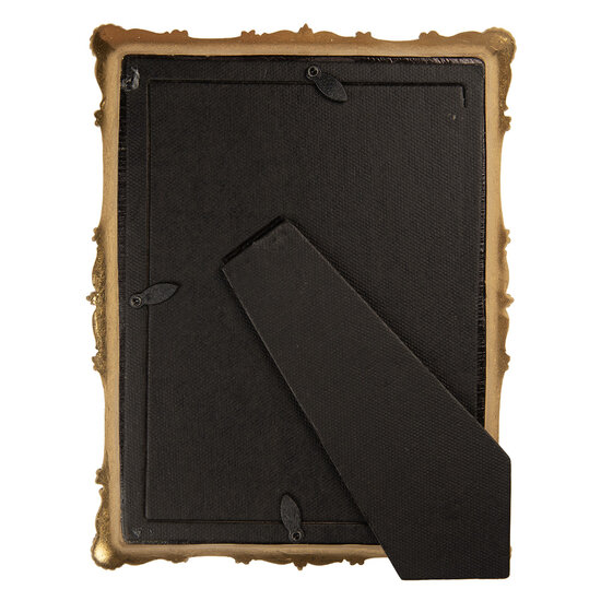Clayre &amp; Eef   | Fotolijst Groen Goudkleurig 18x2x23 cm / 13x18 cm | 2F1354M