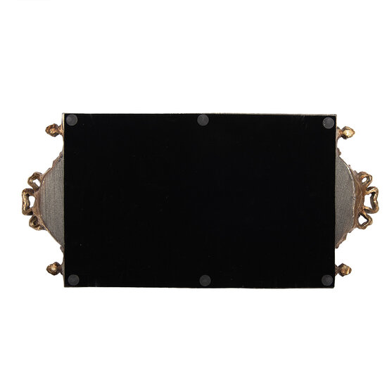 Clayre & Eef | Wandspiegel Goudkleurig 19x3x40 cm | 62S336