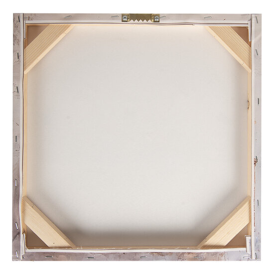 Clayre & Eef | Wanddecoratie Beige Roze 36x3x36 cm | 66265