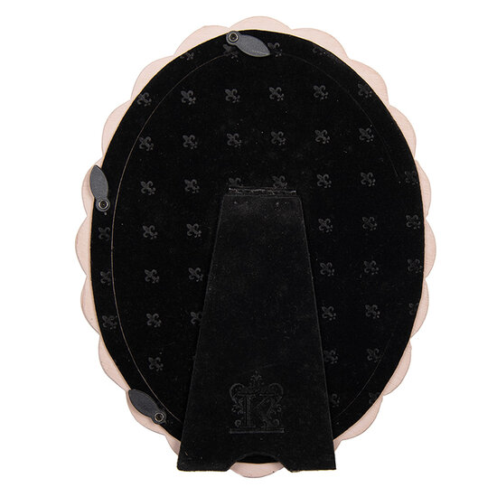 Clayre &amp; Eef   | Fotolijst Roze Wit 13x2x18 cm / 10x15 cm | 2F1302