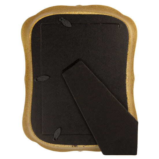 Clayre &amp; Eef   | Fotolijst Goudkleurig Bruin 17x3x21 cm / 10x15 cm | 2F1346
