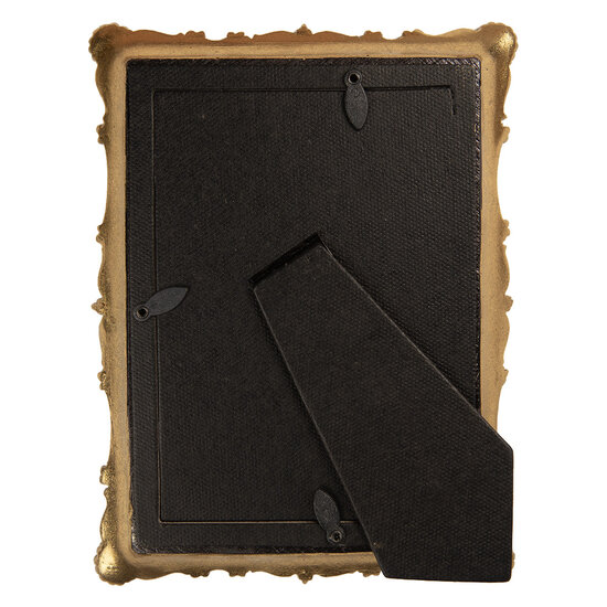 Clayre &amp; Eef   | Fotolijst Groen Goudkleurig 15x2x21 cm / 10x15 cm | 2F1354S
