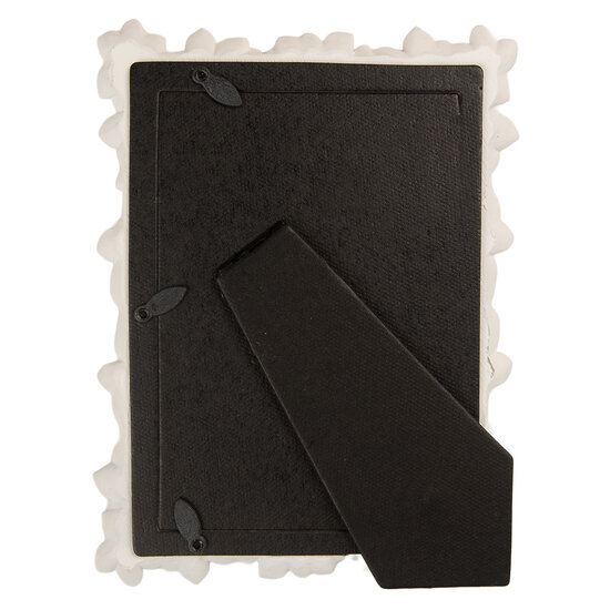 Clayre &amp; Eef   | Fotolijst Wit Goudkleurig 15x2x21 cm / 10x15 cm | 2F1360S
