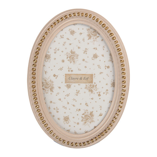Clayre &amp; Eef   | Fotolijst Roze Goudkleurig 13x2x18 cm / 10x15 cm | 2F1370S