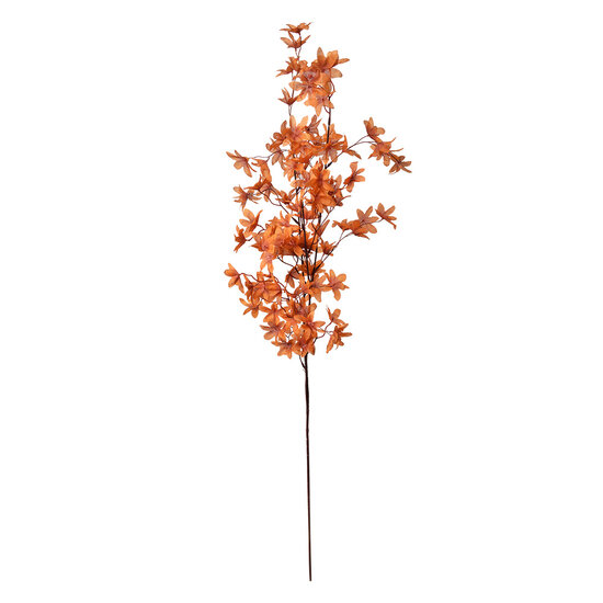 Clayre &amp; Eef   | Decoratie tak met bloemen Bruin 15x7x112 cm | 5PL0136O