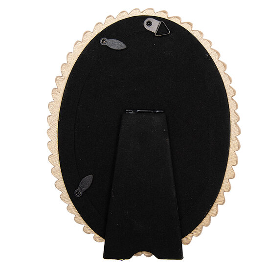 Clayre &amp; Eef   | Fotolijst Goudkleurig Wit 15x2x20 cm / 10x15 cm | 2F1288