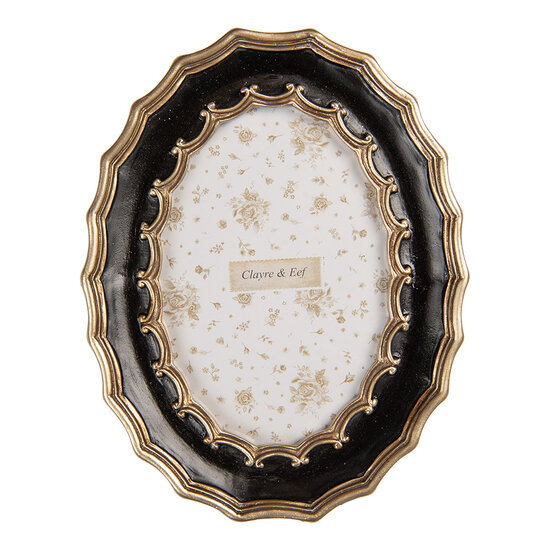 Clayre & Eef | Fotolijst Zwart 16x2x21 cm / 10x15 cm | 2F1381