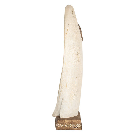 Clayre &amp; Eef   | Decoratie engel Beige Bruin 19x10x40 cm | 6PR5757