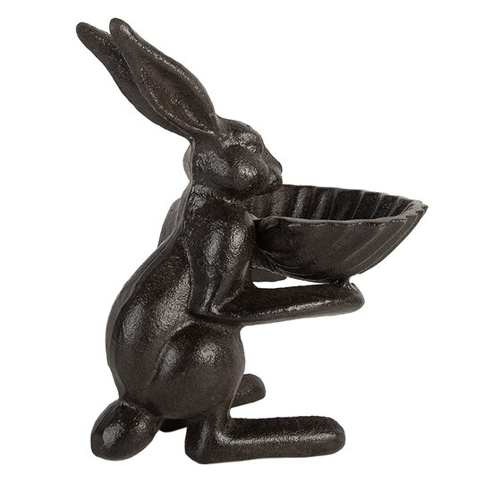 Clayre &amp; Eef   | Vogelbad Bruin 16x13x17 cm | 6Y5740