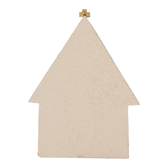 Clayre & Eef | Kerstdecoratie Kerstgroep Beige Goudkleurig 16x6x21 cm | 6PR5904