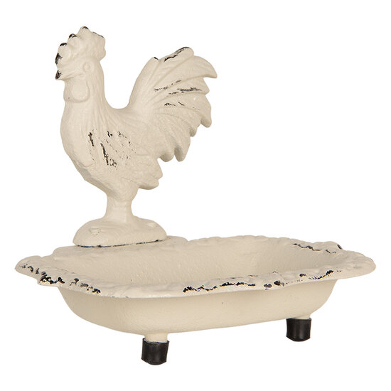 Clayre & Eef | Zeepbakje Beige 16x12x13 cm | 6Y5747