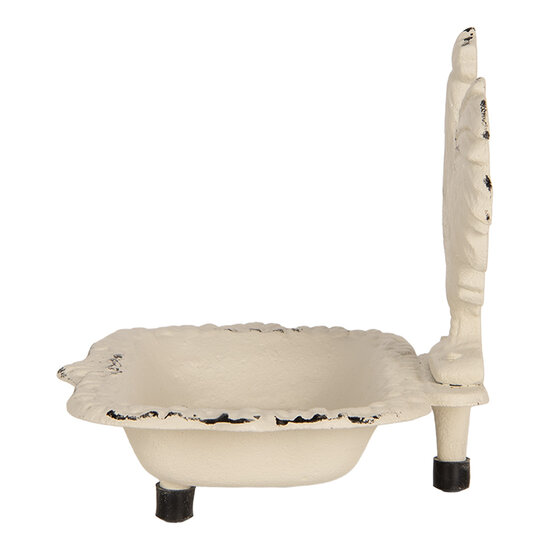Clayre & Eef | Zeepbakje Beige 16x12x13 cm | 6Y5747
