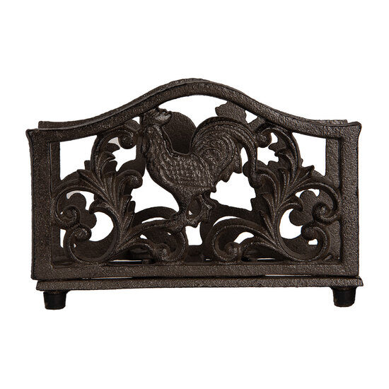 Clayre & Eef | Servettenhouder Bruin 17x6x12 cm | 6Y5755