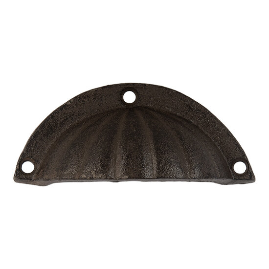 Clayre & Eef | Handgreep Bruin 10x3x4 cm | 6Y5764