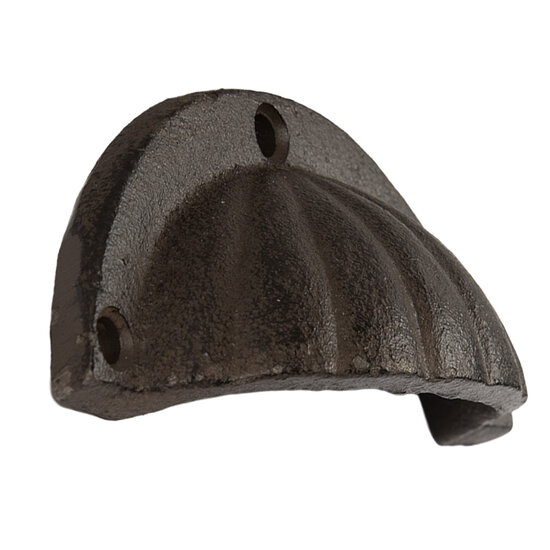 Clayre & Eef | Handgreep Bruin 10x3x4 cm | 6Y5764