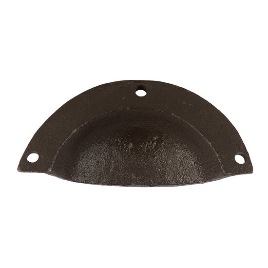 Clayre & Eef | Handgreep Bruin 10x3x4 cm | 6Y5764