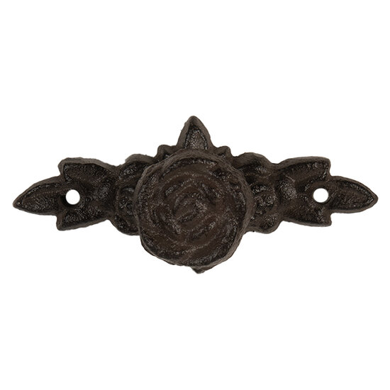 Clayre &amp; Eef   | Handgreep Bruin 10x4x3 cm | 6Y5765