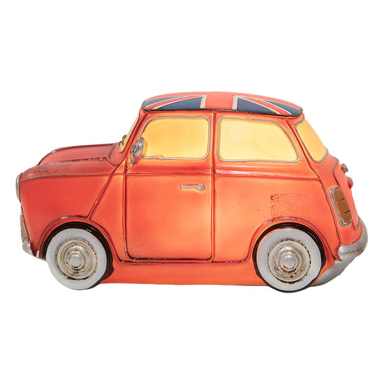 Clayre & Eef | Nachtlampje Auto LED Rood Blauw 23x14x12 cm | 6LMP810