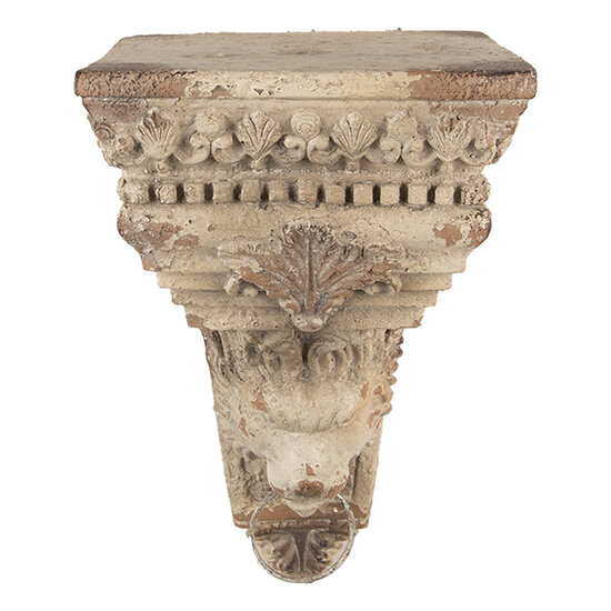 Clayre &amp; Eef   | Decoratie Ornament Beige 20x20x30 cm | 6MG0142