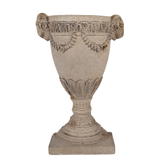 Clayre &amp; Eef   | Wand bloempot Beige Bruin 29x11x44 cm | 6MG0154