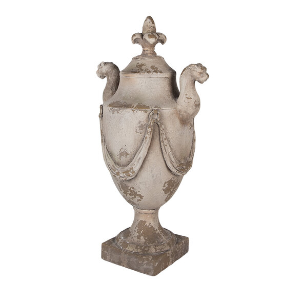 Clayre &amp; Eef   | Decoratie Ornament Beige Bruin 35x25x65 cm | 5MG0085