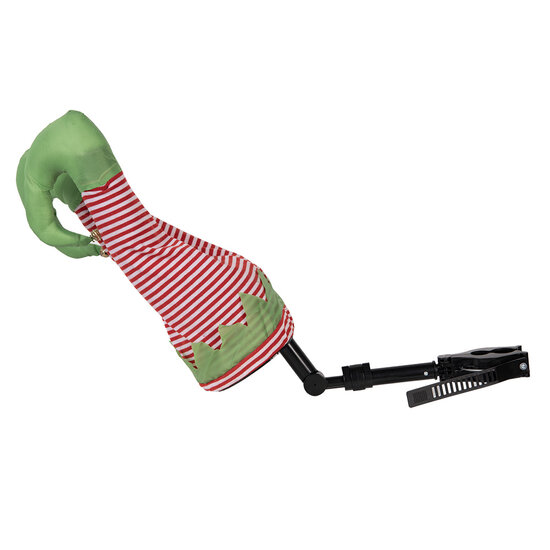 Clayre &amp; Eef   | Decoratie Kerst Elfenbenen Rood Groen 30x13x54 cm / 3xAA | 66348