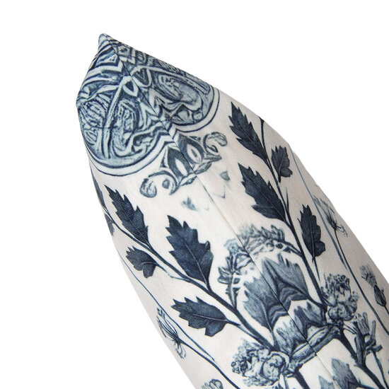 Clayre &amp; Eef   | Kussenhoes Beige Groen 45x45 cm | KT021.439