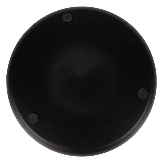 Clayre &amp; Eef   | Decoratie Schaal Zwart Bruin &oslash; 28x3 cm | 66415