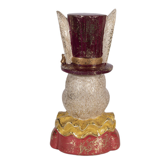 Clayre &amp; Eef   | Decoratie Konijn Beige Roze 16x13x29 cm | 6PR6029