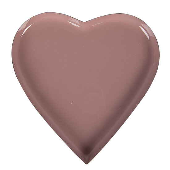 Clayre &amp; Eef   | Decoratieve Schalen (3) Roze 3 Kleuren &oslash; 24x1 / &oslash; 19x1 / &oslash; 13x1 cm | 6Y5974