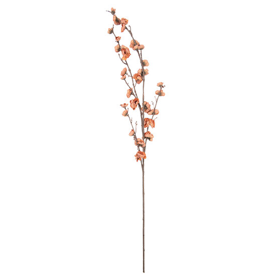 Clayre &amp; Eef   | Decoratie tak met bloemen Oranje Bruin 8x15x120 cm | 5PL0254O