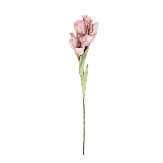 Clayre &amp; Eef   | Decoratie tak met bloemen Roze Groen 10x18x85 cm | 5PL0256P