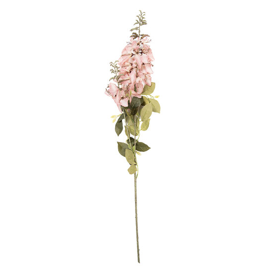 Clayre &amp; Eef   | Decoratie tak met bloemen Roze Groen 10x13x100 cm | 5PL0261P