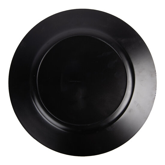 Clayre &amp; Eef   | Onderbord Wit Roze &oslash; 33x1 cm | 66441