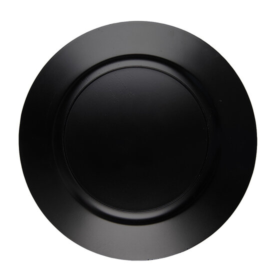 Clayre &amp; Eef   | Onderbord Wit Roze &oslash; 33x1 cm | 66442