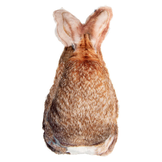 Clayre &amp; Eef   | Kussen Konijn Bruin 16x5x32 cm | TW0626