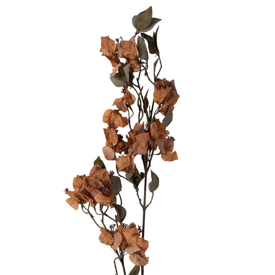 Clayre &amp; Eef   | Decoratie tak met bloemen Geel Groen 12x15x110 cm | 5PL0251Y