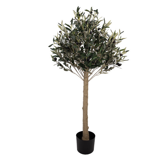 Clayre &amp; Eef   | Decoratie Olijfboom Groen Bruin 45x45x120 cm | 5PL0224