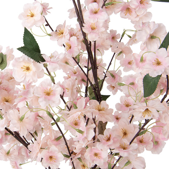 Clayre &amp; Eef   | Decoratie Kersenbloesem boom Roze Bruin 30x30x90 cm | 5PL0229