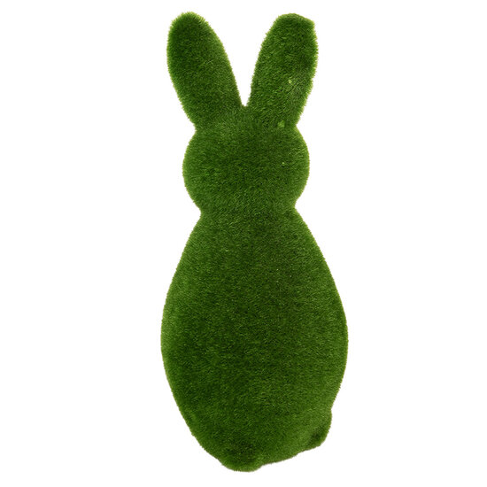 Clayre &amp; Eef   | Decoratie Konijn Groen &oslash; 10x25 cm | 66758L