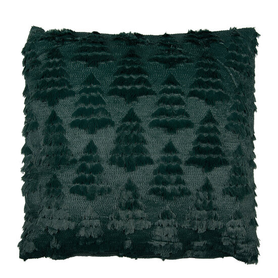Clayre &amp; Eef   | Kussen gevuld Groen 45x45x4 cm | KG023.128